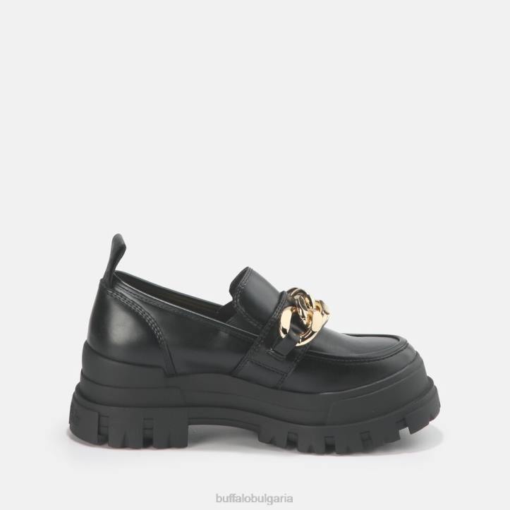 aspha loafer vegan DRV594 черен Buffalo | мокасини
