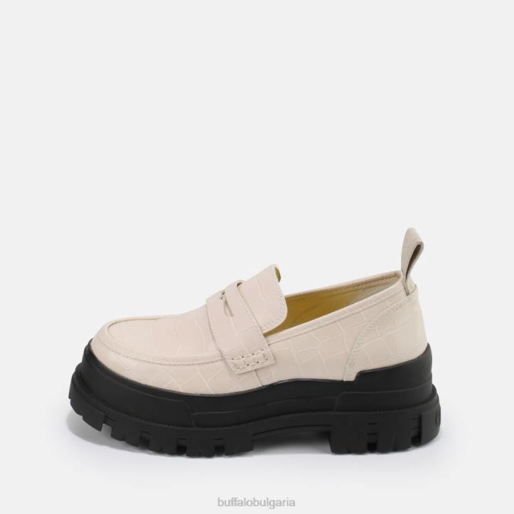 aspha loafer vegan DRV623 крем Buffalo | мокасини