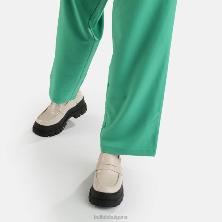 aspha loafer vegan DRV623 крем Buffalo | мокасини