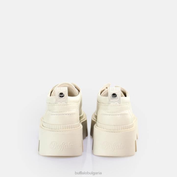 flora laceup lo loafer vegan DRV811 сметана Buffalo | мокасини