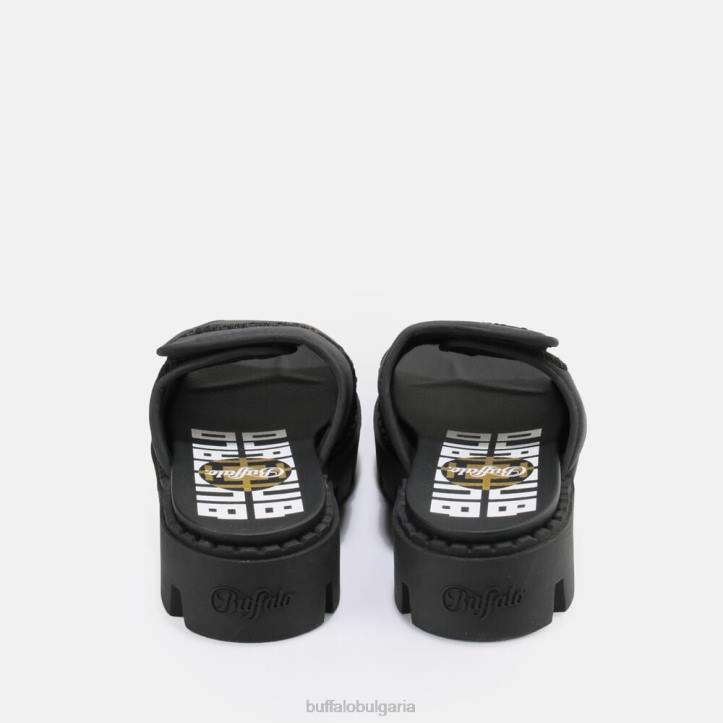 raven tec-sld сандал веган DRV729 черен Buffalo |слайдове