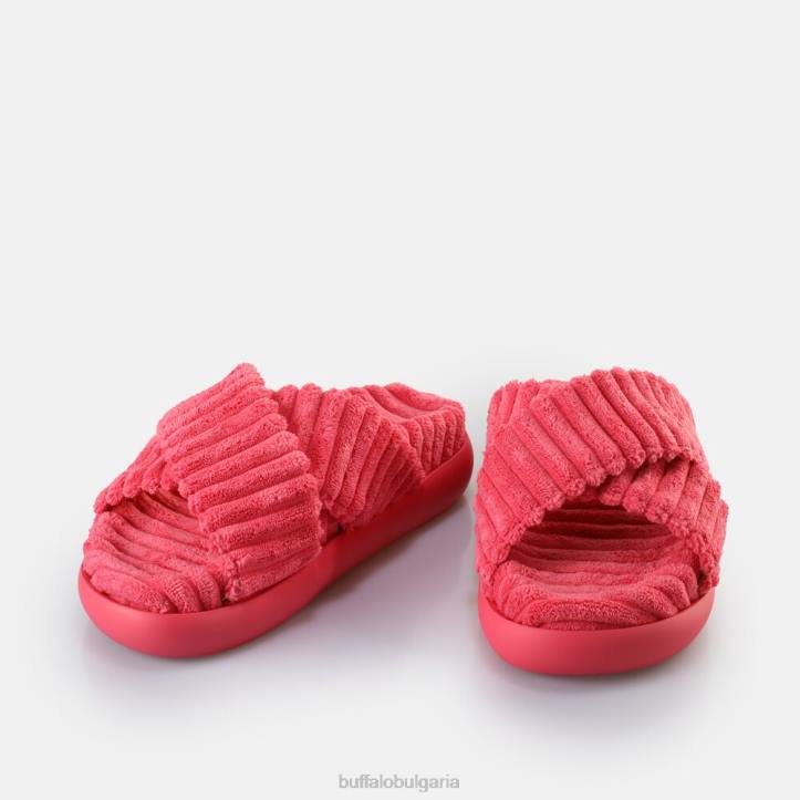 rey cross platform slide vegan DRV162 горещо розово Buffalo |слайдове