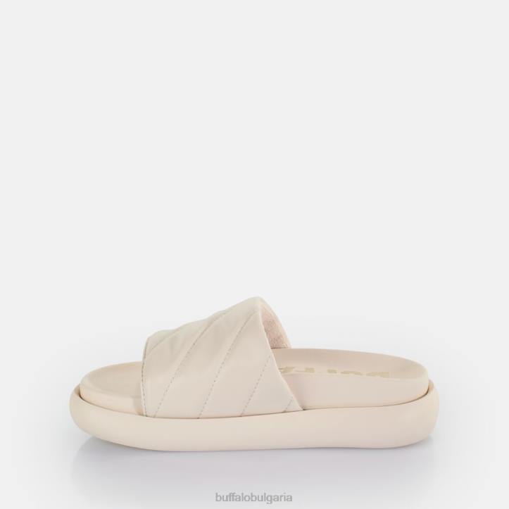 rey quilt 2 platform slide vegan DRV461 сметана Buffalo |слайдове