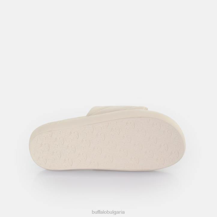 rey quilt 2 platform slide vegan DRV461 сметана Buffalo |слайдове