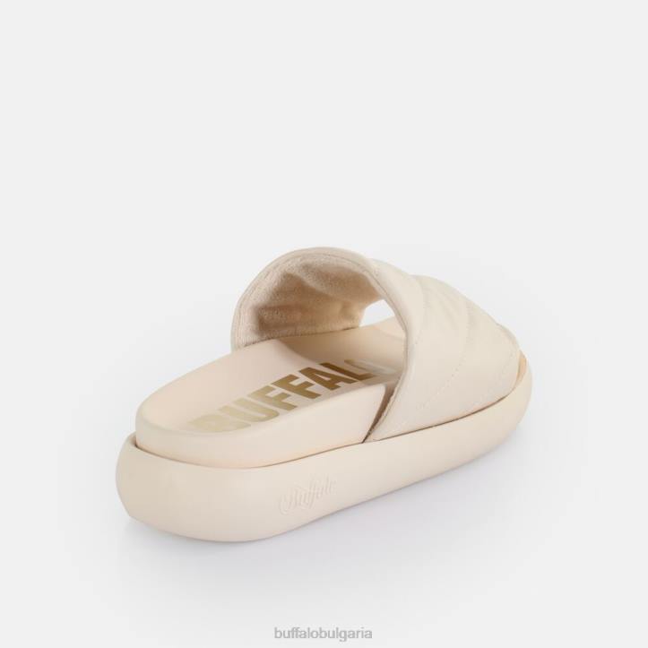 rey quilt 2 platform slide vegan DRV461 сметана Buffalo |слайдове